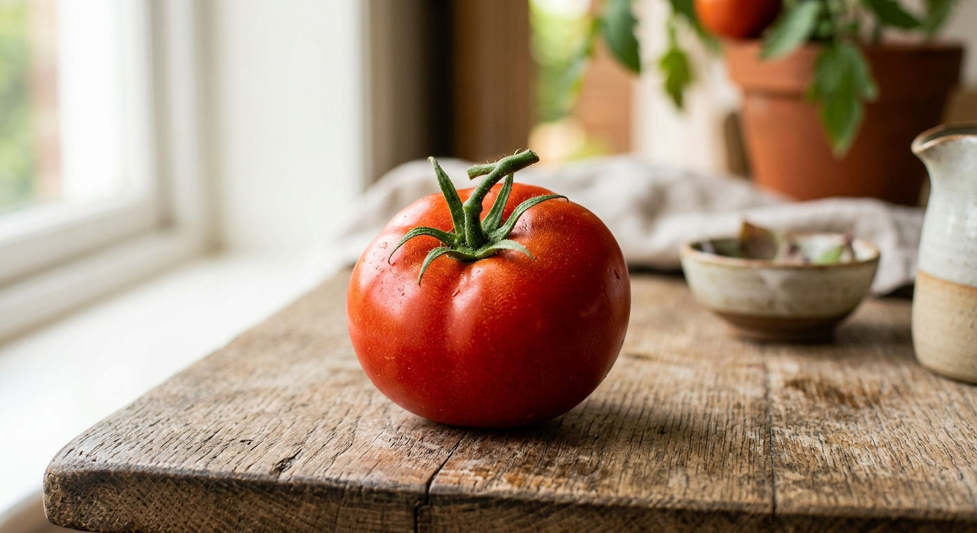 Fresh ripe tomato for Colombian cuisine ingredients